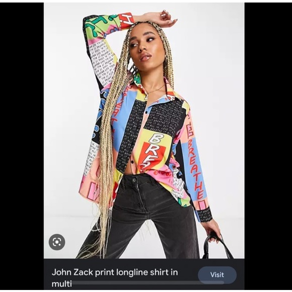 John Zack ASOS Floral Chiffon Camisole Babydoll Top 12 - Picture 9 of 9